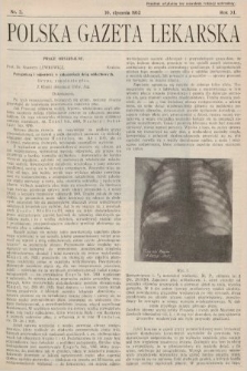 Polska Gazeta Lekarska. 1932, nr 2