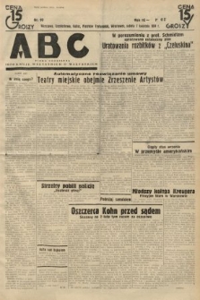 ABC : pismo codzienne : informuje wszystkich o wszystkiem. 1934, nr 93