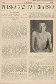 Polska Gazeta Lekarska. 1932, nr 5