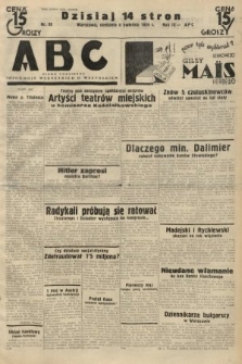 ABC : pismo codzienne : informuje wszystkich o wszystkiem. 1934, nr 95