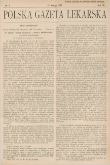 Polska Gazeta Lekarska. 1932, nr 8