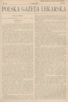 Polska Gazeta Lekarska. 1932, nr 10