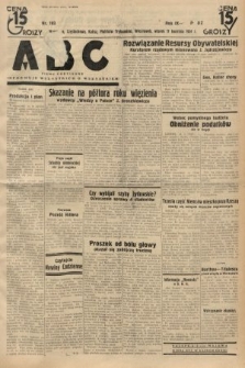 ABC : pismo codzienne : informuje wszystkich o wszystkiem. 1934, nr 103