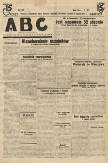 ABC : pismo codzienne : informuje wszystkich o wszystkiem. 1934, nr 105