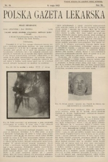 Polska Gazeta Lekarska. 1932, nr 19