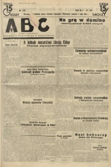ABC : pismo codzienne : informuje wszystkich o wszystkiem. 1934, nr 119