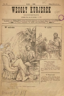 Wesoły Kurjerek : illustrowany. 1893, nr 12