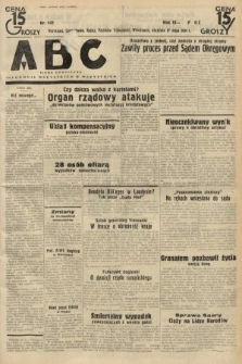 ABC : pismo codzienne : informuje wszystkich o wszystkiem. 1934, nr 142
