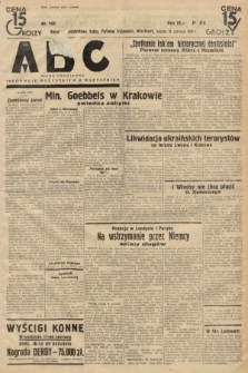 ABC : pismo codzienne : informuje wszystkich o wszystkiem. 1934, nr 163