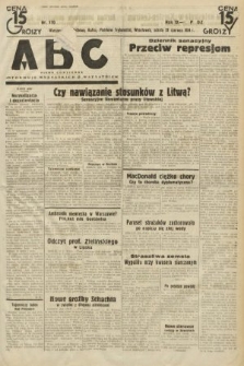 ABC : pismo codzienne : informuje wszystkich o wszystkiem. 1934, nr 170