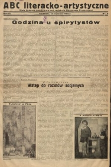 ABC Literacko-Artystyczne : stały dodatek tygodniowy. 1934, nr 3
