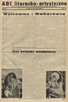 ABC Literacko-Artystyczne : stały dodatek tygodniowy. 1934, nr 21
