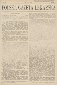 Polska Gazeta Lekarska. 1932, nr 22