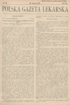 Polska Gazeta Lekarska. 1932, nr 26