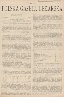 Polska Gazeta Lekarska. 1932, nr 31