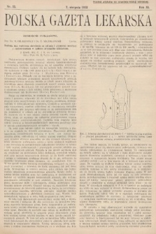Polska Gazeta Lekarska. 1932, nr 32