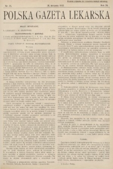 Polska Gazeta Lekarska. 1932, nr 35