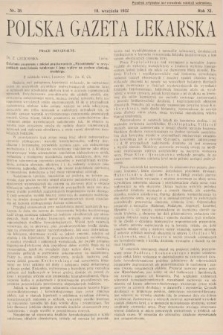 Polska Gazeta Lekarska. 1932, nr 38