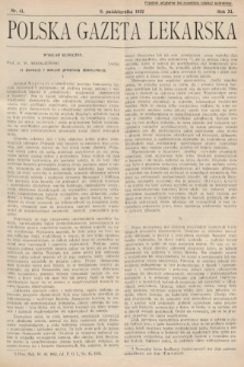 Polska Gazeta Lekarska. 1932, nr 41