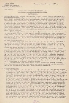 Informacyjny Biuletyn Wewnętrzny. 1937, nr 16