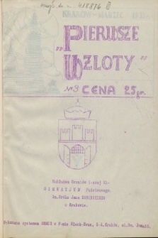 Pierwsze Wzloty. 1935, nr 3