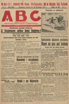 ABC : pismo codzienne : informuje wszystkich o wszystkiem. 1926, nr 5