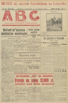 ABC : pismo codzienne : informuje wszystkich o wszystkiem. 1926, nr 66