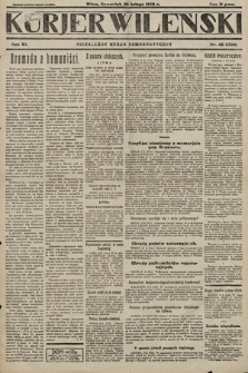 Kurjer Wileński : niezależny organ demokratyczny. 1929, nr 49