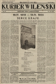 Kurjer Wileński : niezależny organ demokratyczny. 1929, nr 92