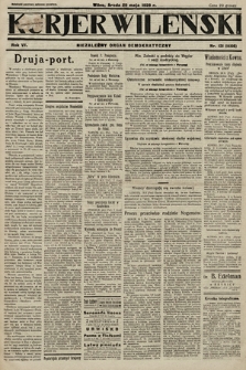 Kurjer Wileński : niezależny organ demokratyczny. 1929, nr 121
