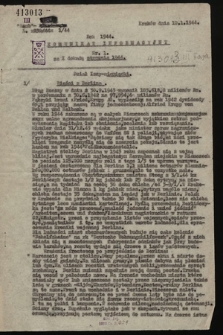 Komunikat Informacyjny. 1944, nr 1