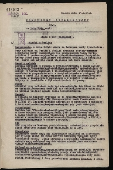 Komunikat Informacyjny. 1944, nr 3