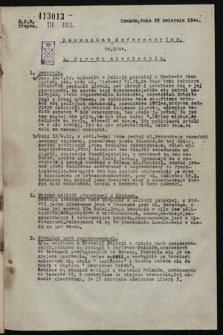 Komunikat Informacyjny. 1944, nr 8
