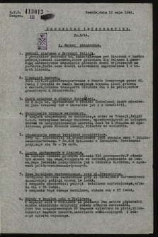 Komunikat Informacyjny. 1944, nr 9