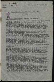 Komunikat Informacyjny. 1944, nr 15
