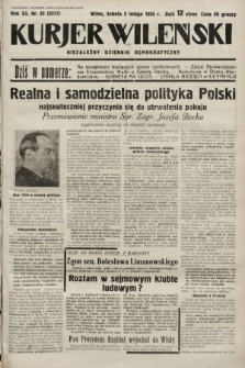 Kurjer Wileński : niezależny dziennik demokratyczny. 1935, nr 32