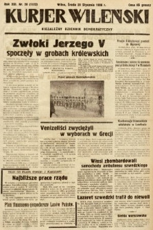 Kurjer Wileński : niezależny dziennik demokratyczny. 1936, nr 28