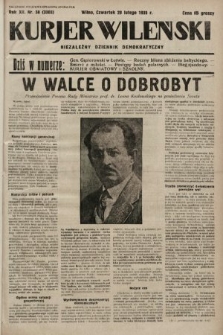 Kurjer Wileński : niezależny dziennik demokratyczny. 1935, nr 58