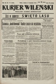 Kurjer Wileński : niezależny dziennik demokratyczny. 1935, nr 113