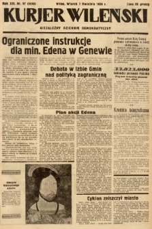 Kurjer Wileński : niezależny dziennik demokratyczny. 1936, nr  97