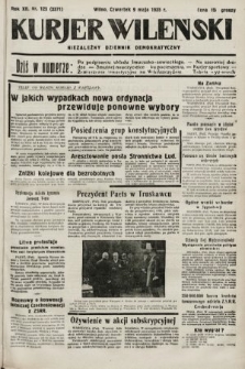 Kurjer Wileński : niezależny dziennik demokratyczny. 1935, nr 125