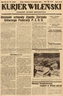 Kurjer Wileński : niezależny dziennik demokratyczny. 1936, nr 107