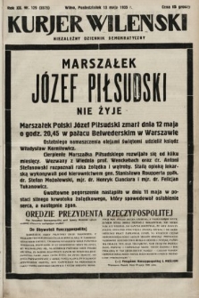 Kurjer Wileński : niezależny dziennik demokratyczny. 1935, nr 129