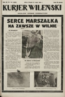 Kurjer Wileński : niezależny dziennik demokratyczny. 1935, nr 147