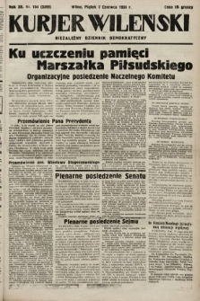Kurjer Wileński : niezależny dziennik demokratyczny. 1935, nr 154