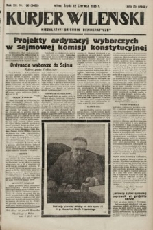 Kurjer Wileński : niezależny dziennik demokratyczny. 1935, nr 158
