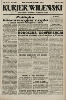 Kurjer Wileński : niezależny dziennik demokratyczny. 1935, nr 159