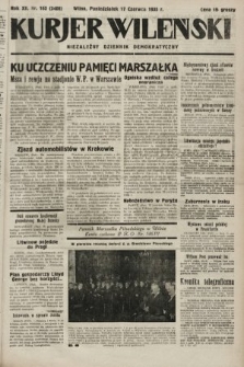 Kurjer Wileński : niezależny dziennik demokratyczny. 1935, nr 163