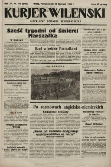 Kurjer Wileński : niezależny dziennik demokratyczny. 1935, nr 170