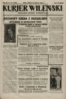Kurjer Wileński : niezależny dziennik demokratyczny. 1935, nr 171
